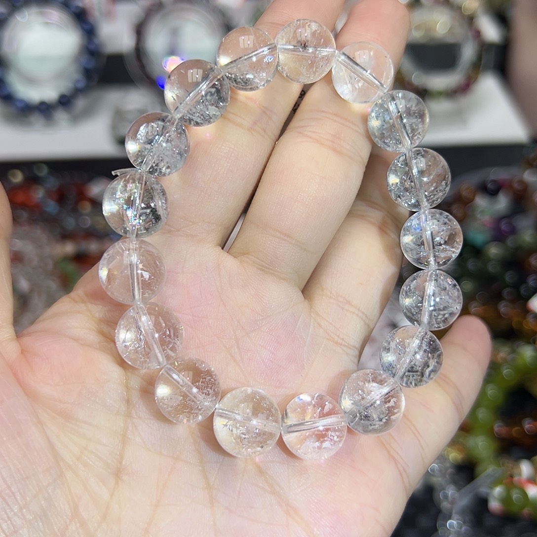 未镶嵌手链水晶多样性发一