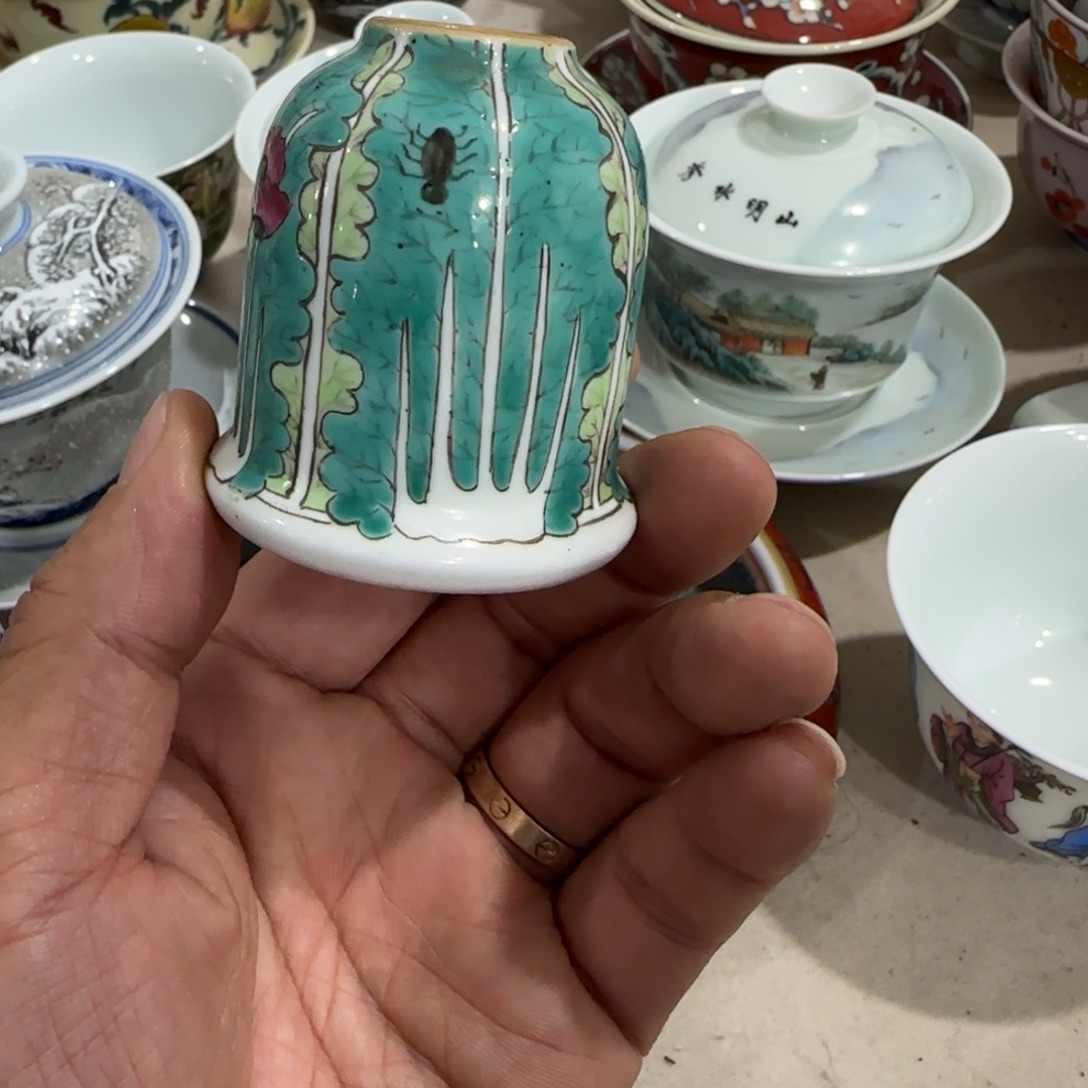 其他陶手绘瓷器，手绘茶具