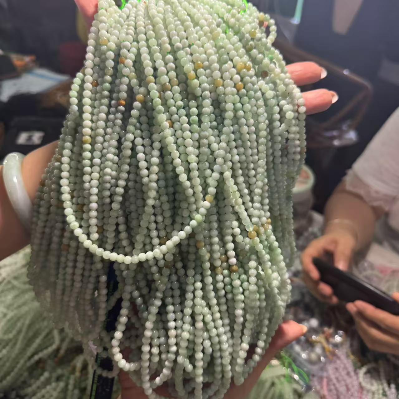 天然A货翡翠项链-c893-多样性发一