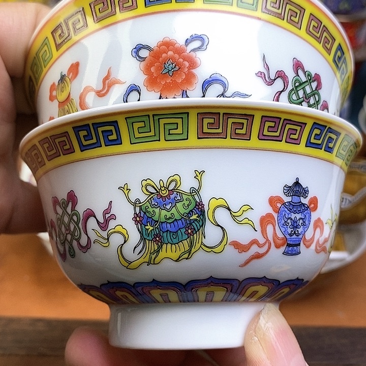 景德镇陶瓷藏式茶碗