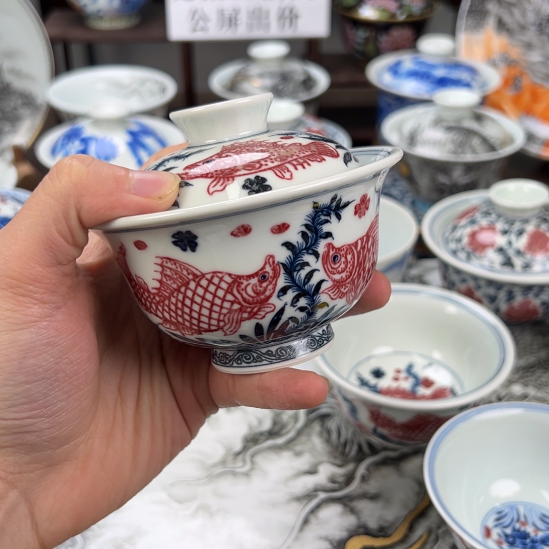 皮***特景德镇手工手绘陶瓷