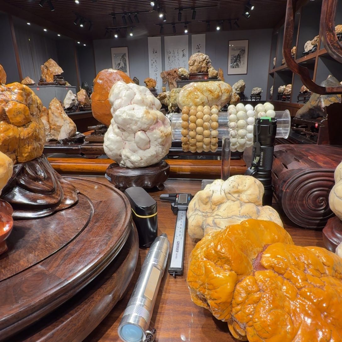 乐***藏印石昌化石奇石摆件