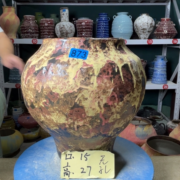 景德镇陶瓷花盆花器873