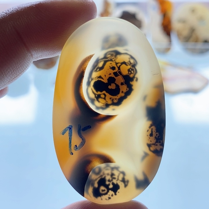 玛瑙/玉髓未镶嵌颈饰