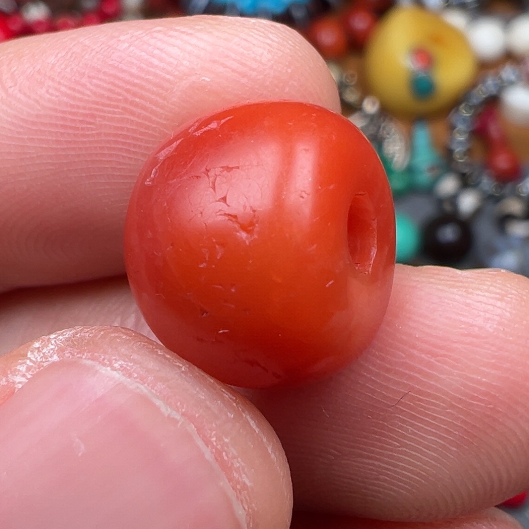 卡13老甘南红一颗满肉满色