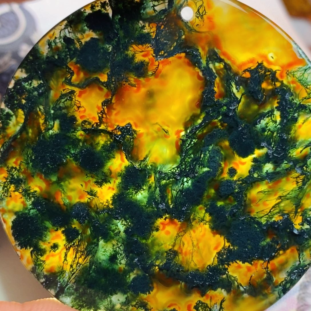 漂***_玛瑙/玉髓未镶嵌颈饰