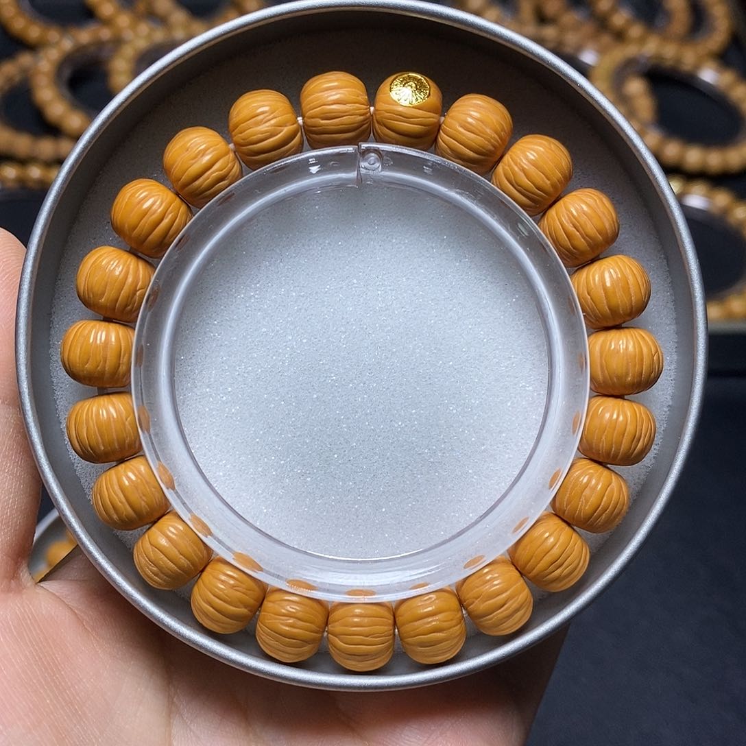 猴头核桃手串金标911小土豪尺寸11左右全品单号353号