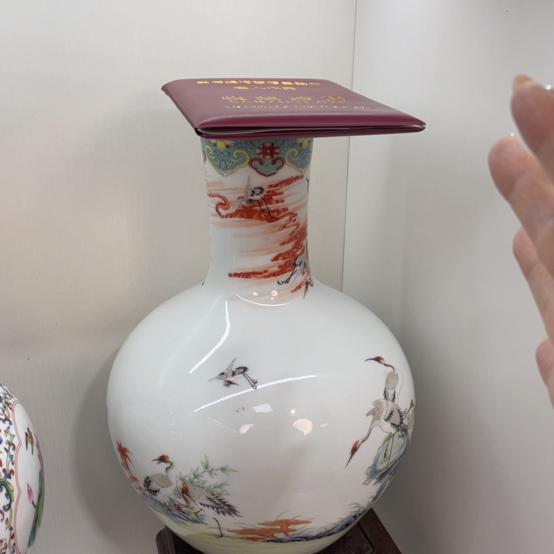 摆件景德镇陶瓷现代工艺品摆件