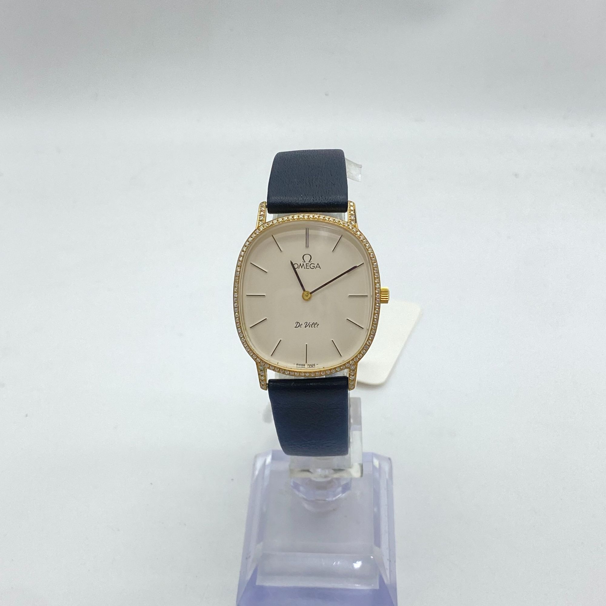 95新 Omega/欧米茄 碟飞系列/31MM/手动机械/后镶钻