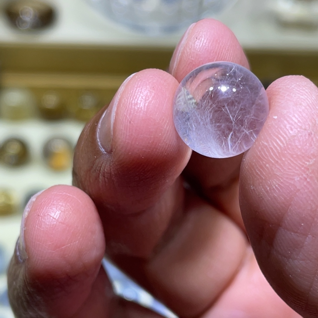 非***墨未镶嵌水晶珠宝半成品