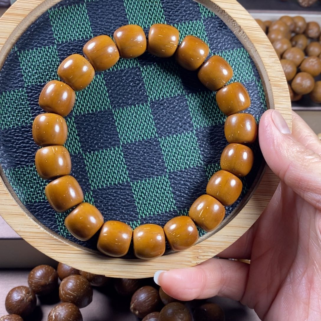 曹***办手串紫金鼠13老型