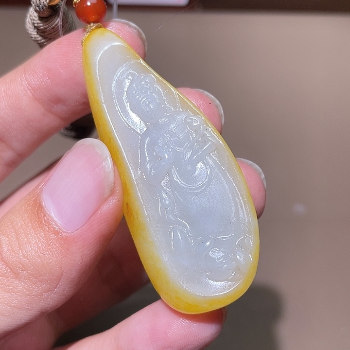 和田玉颈饰未镶嵌Y