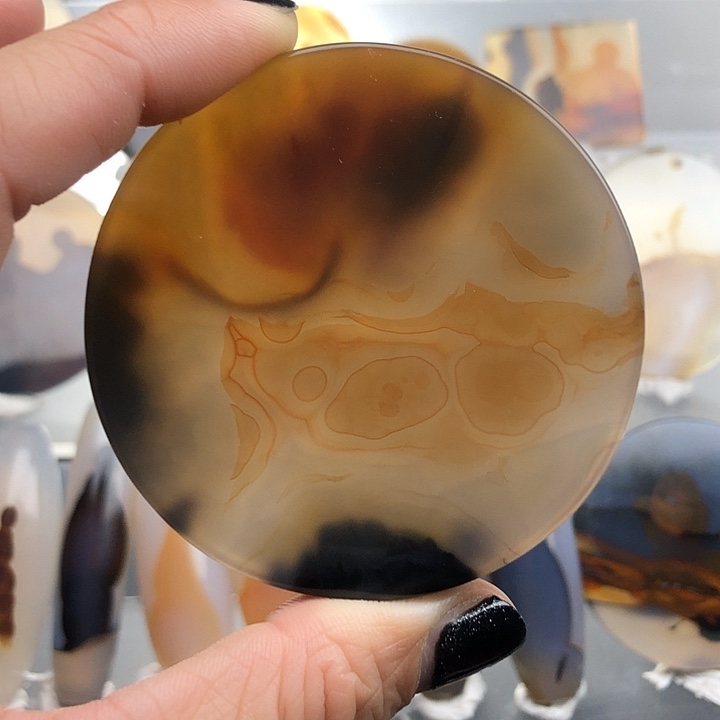 查罗石未镶嵌珠宝半成品164