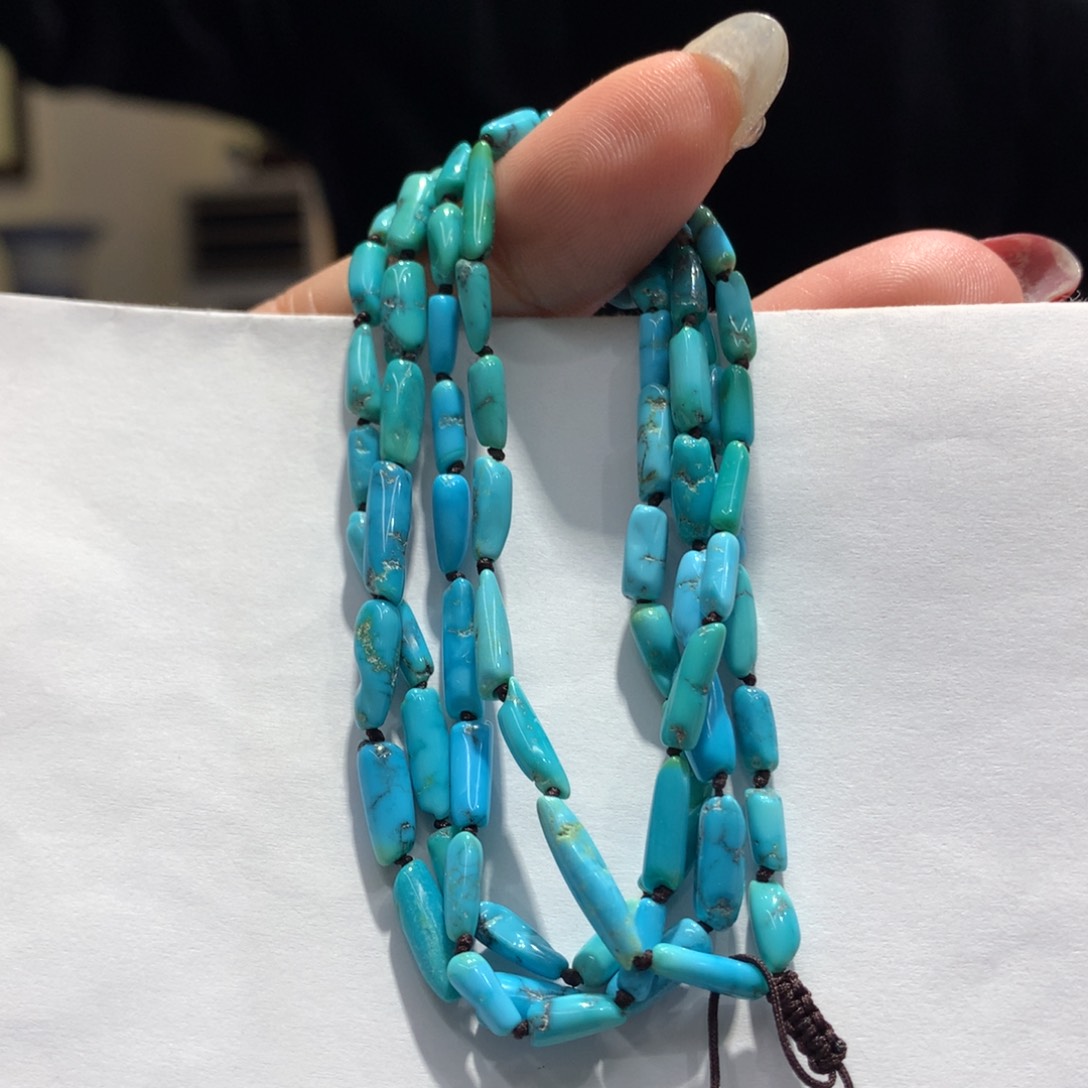 绿松石长链未镶嵌