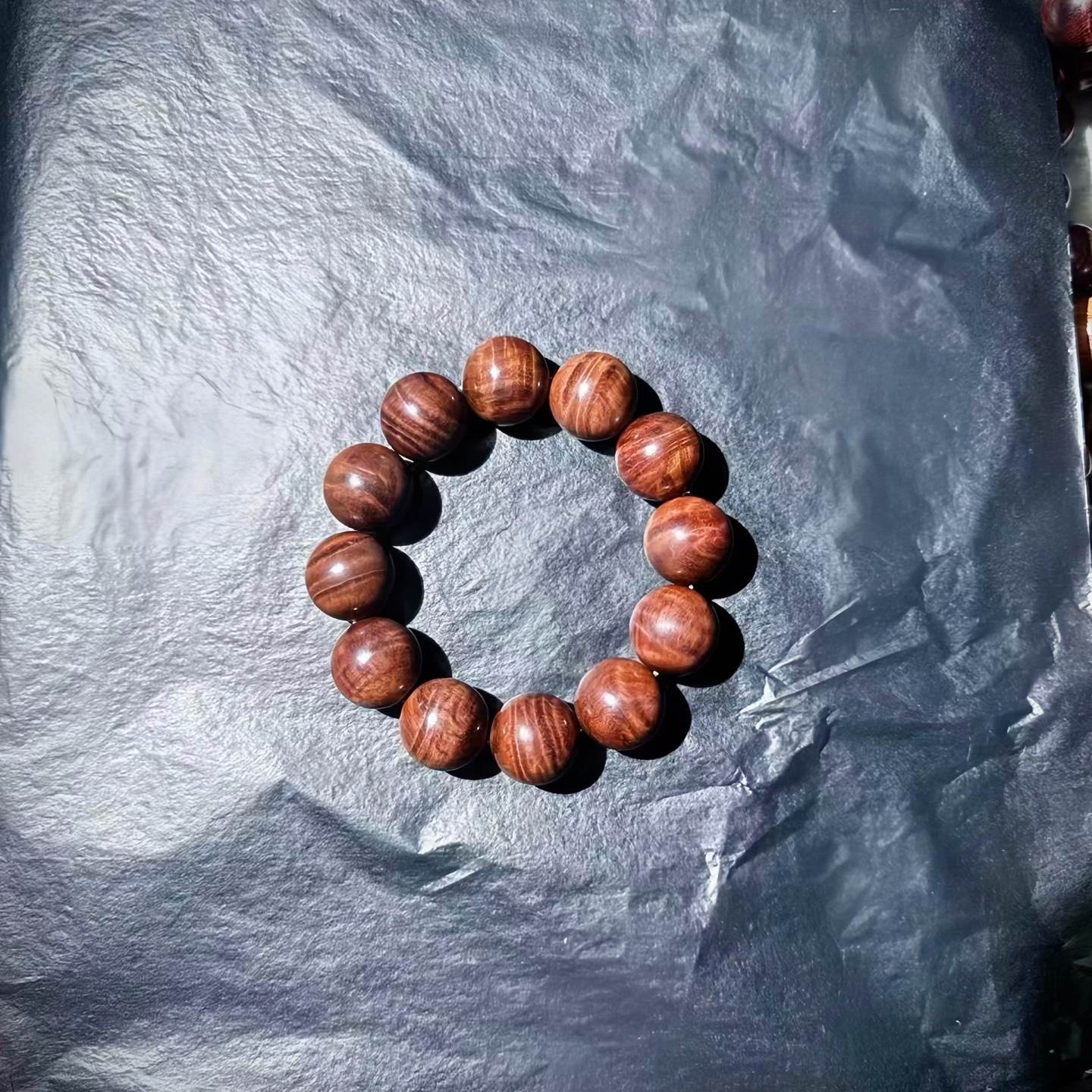 海南黄花梨 紫油梨老料 水波纹理2.0尺寸 满水波纹 荧光感强