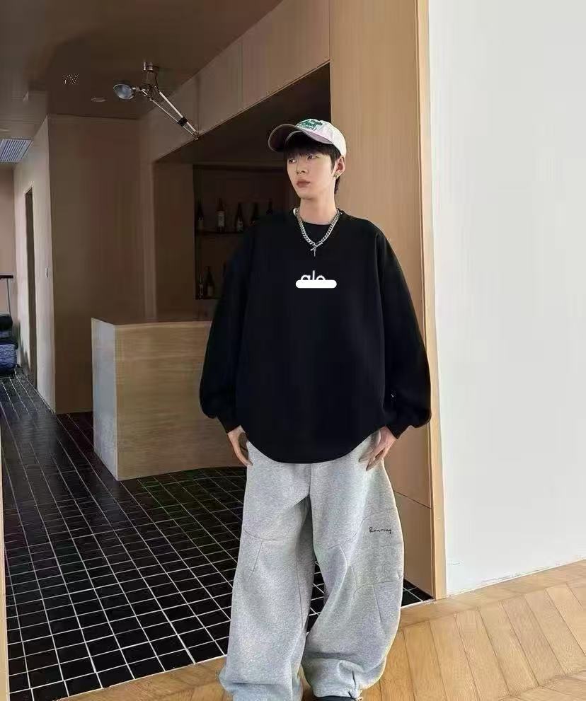 37282高品质青少年潮牌一体绒卫衣