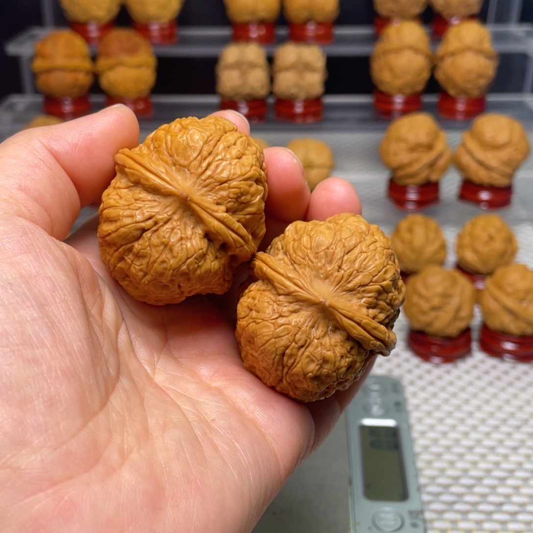 文玩核桃把件4黄金蟒