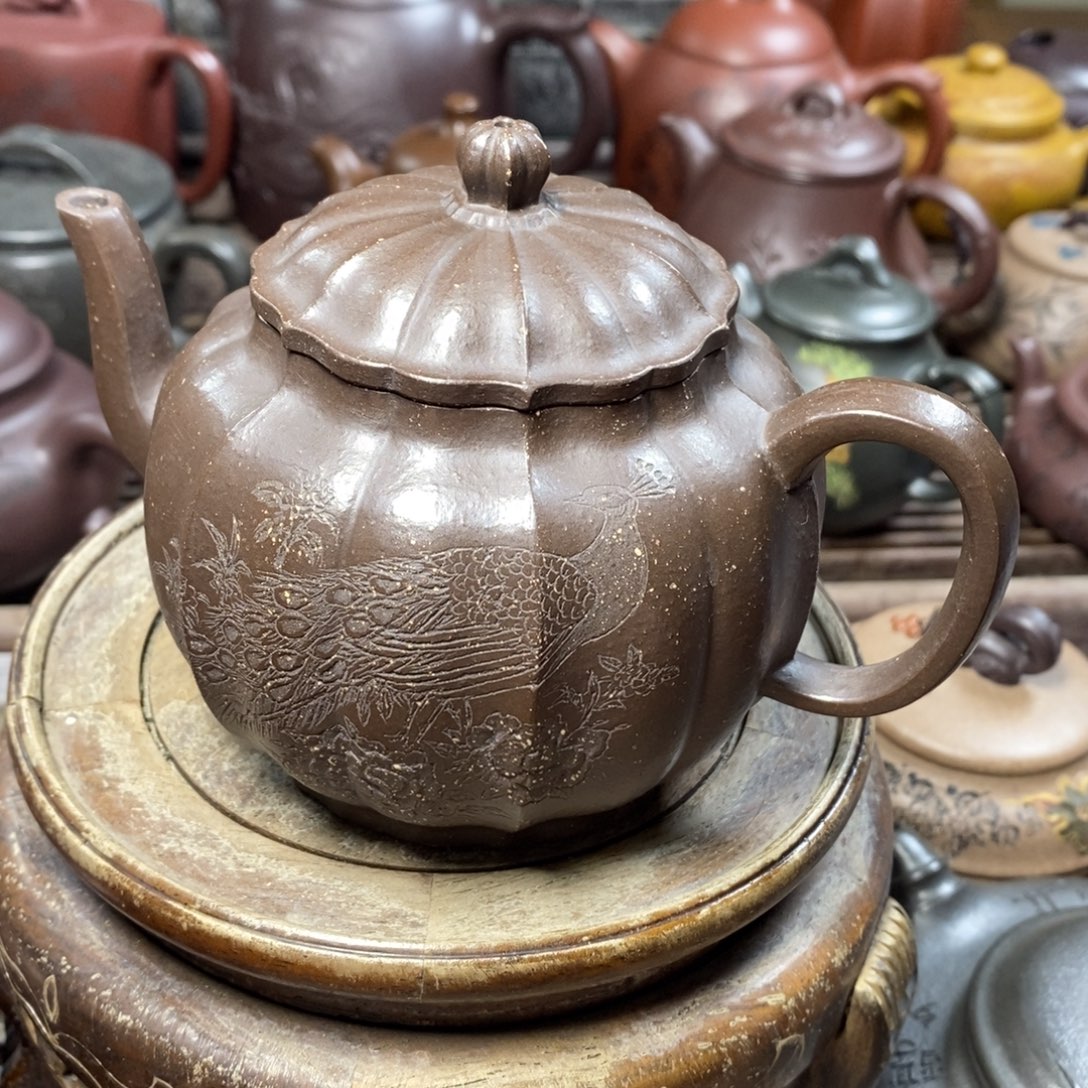紫砂茶壶原矿手工