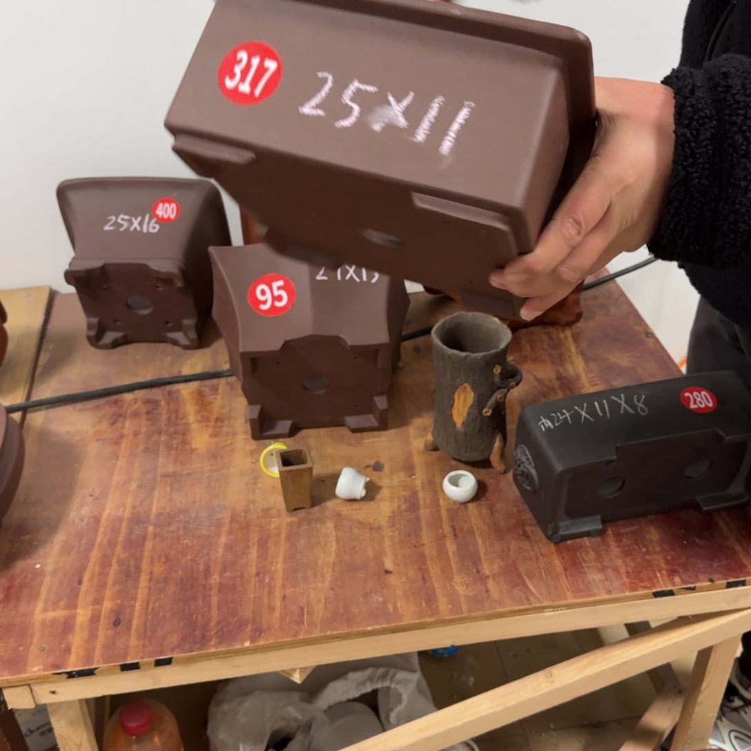 紫砂花盆呜呜呜我真的好