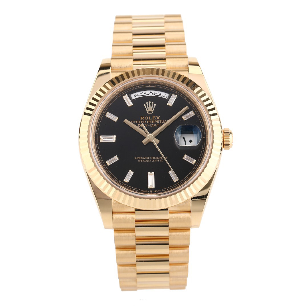 99新 Rolex/劳力士 228238-0004 中东版黑冰糖24年4月 全套