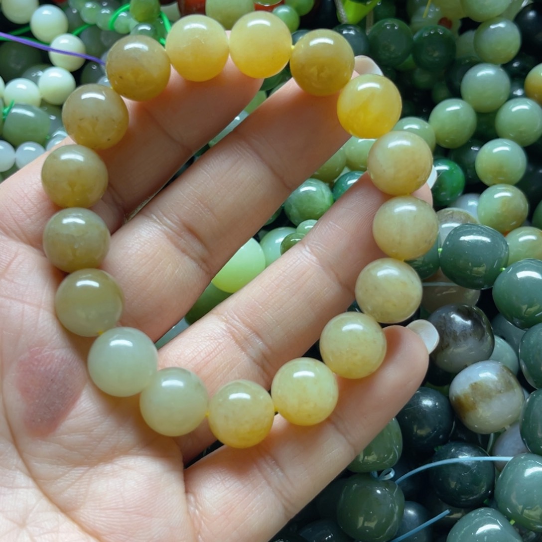 和田玉手链未镶嵌