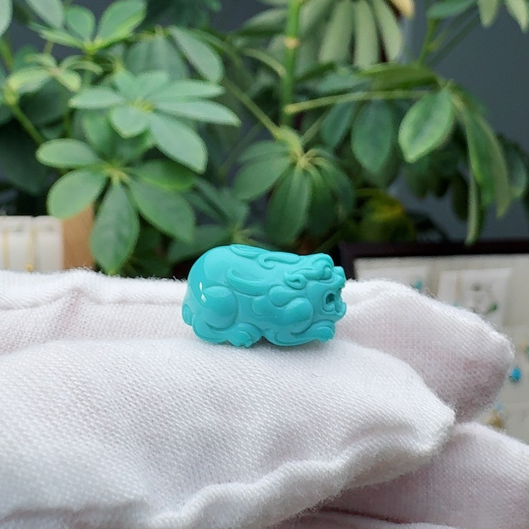 绿松石未镶嵌颈饰配饰