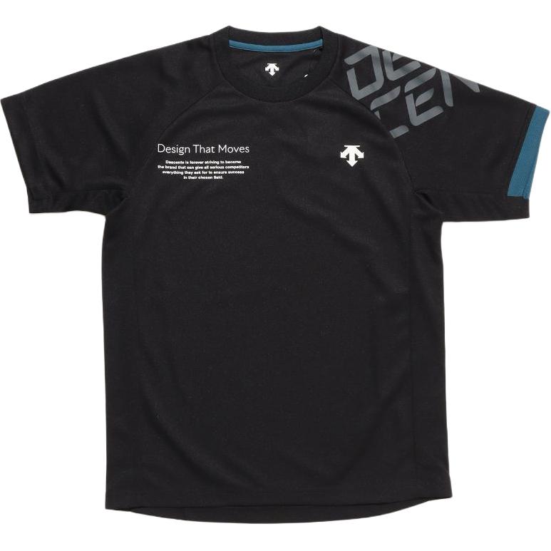 DESCENTE/迪桑特排球品牌LOGO舒适圆领短袖T恤 5SHT03