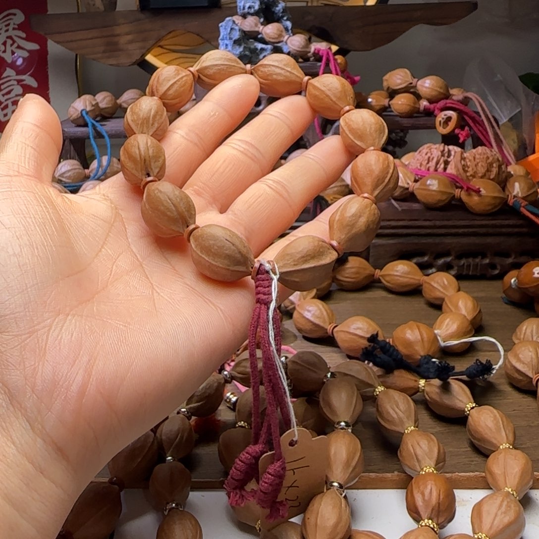 橄榄核手串何**r1623梅林铁核