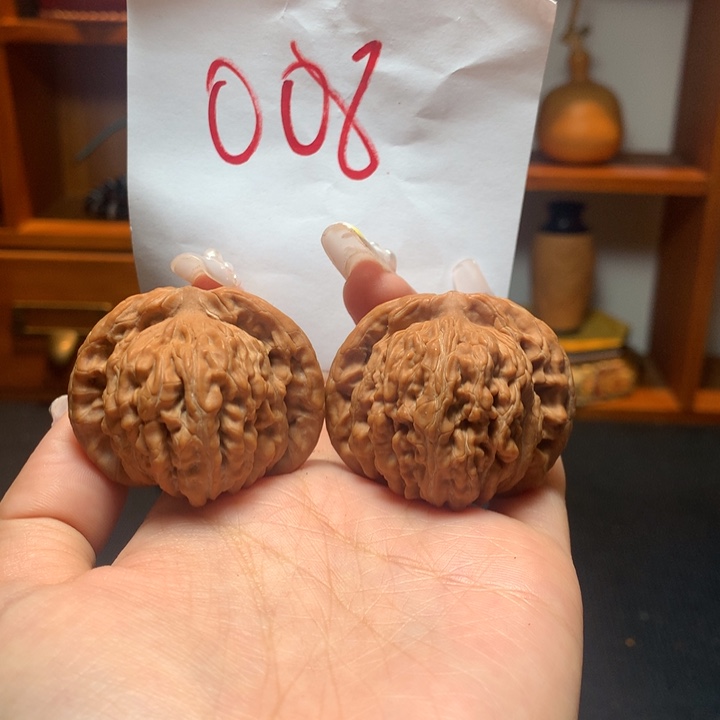 文玩核桃吊坠四座楼