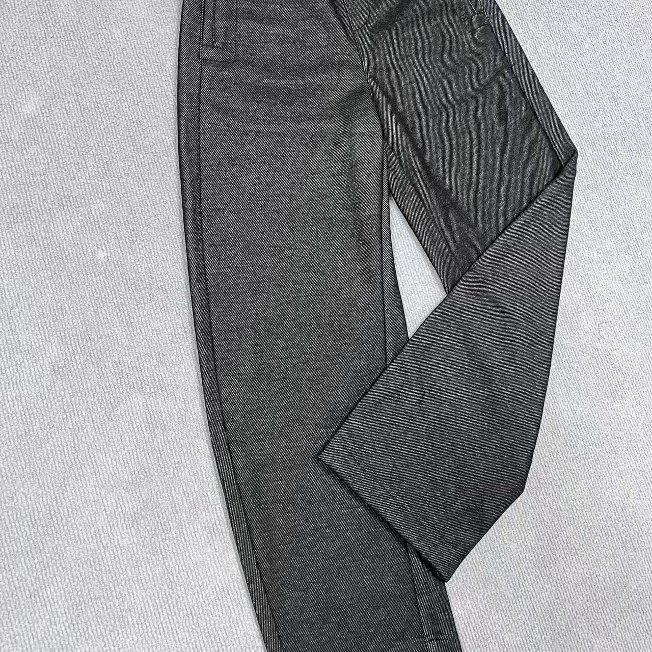 25加绒中腰宽松针织微喇松紧腰外穿长裤