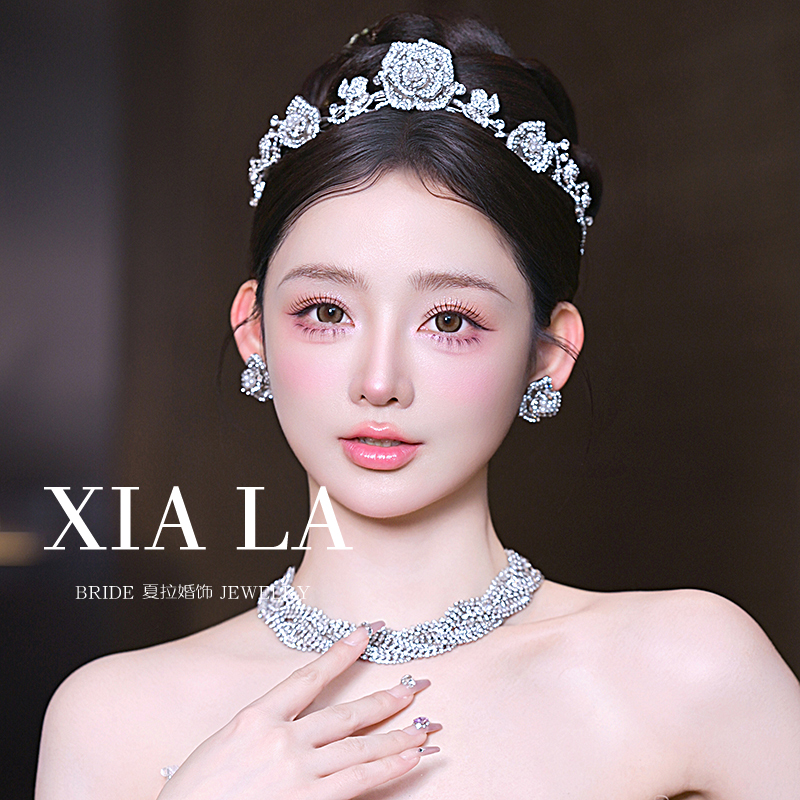 皇冠配饰韩式网红边夹欧美风小香风城市游牧风西域风