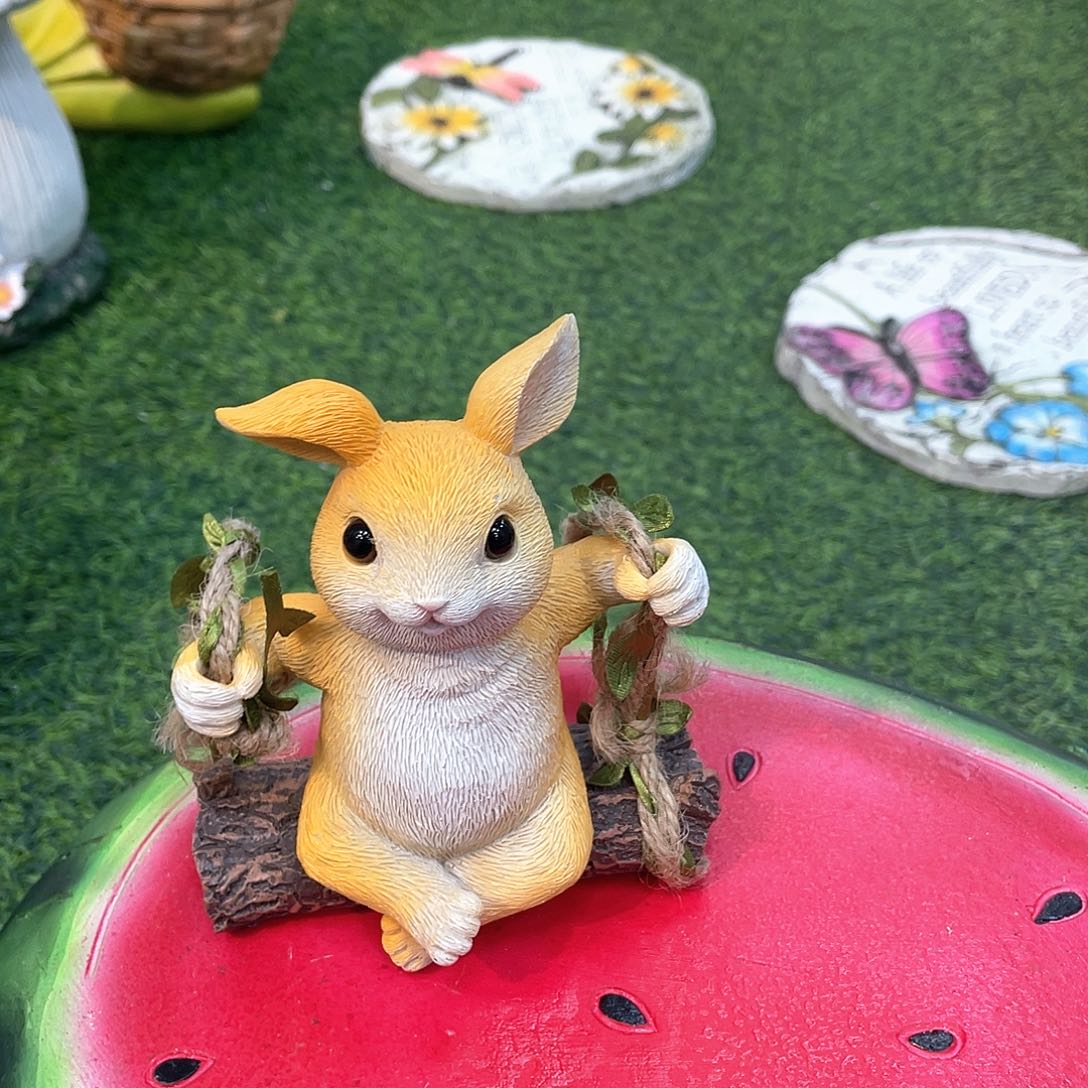 红陶花园庭院摆件