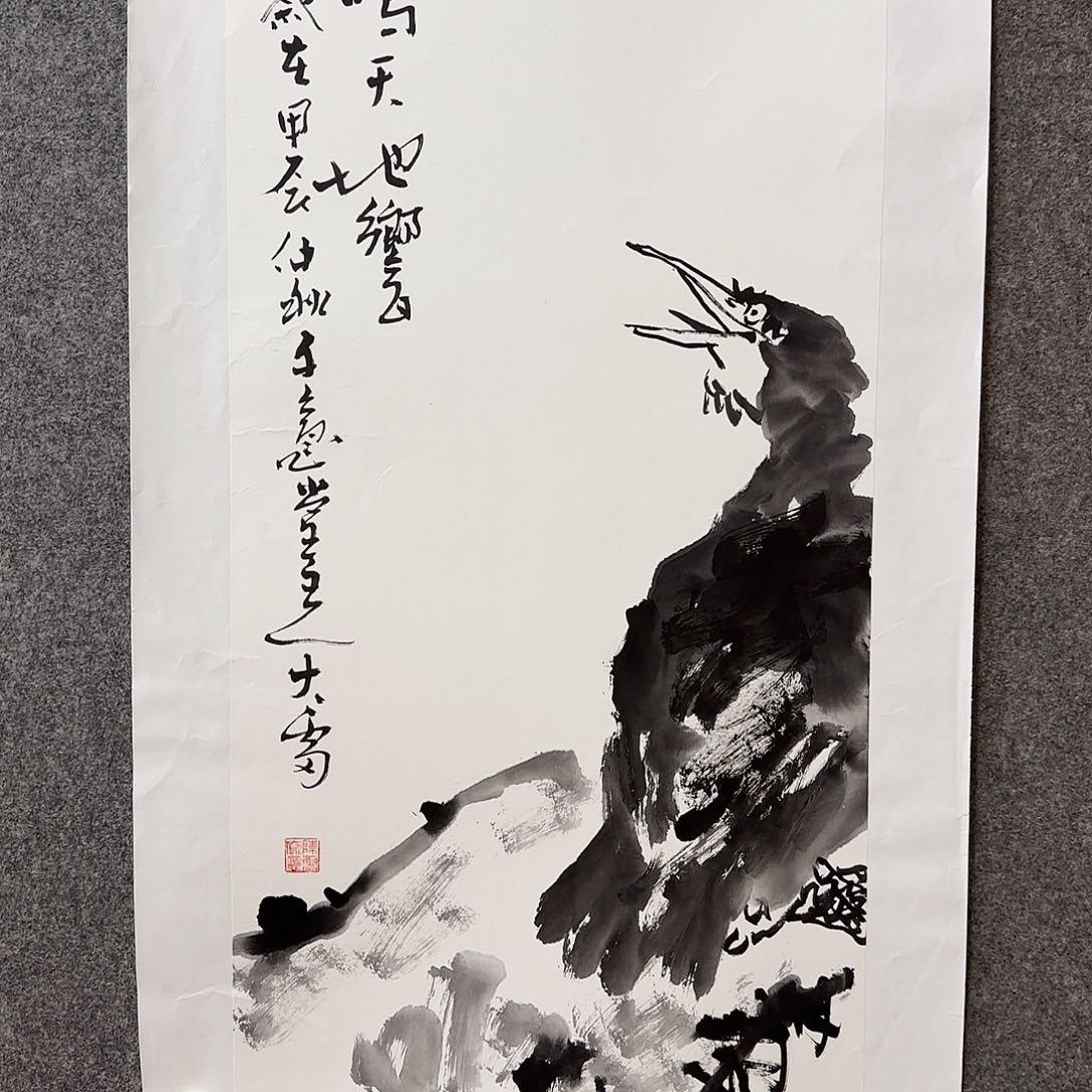 国画大雷老师手绘作品