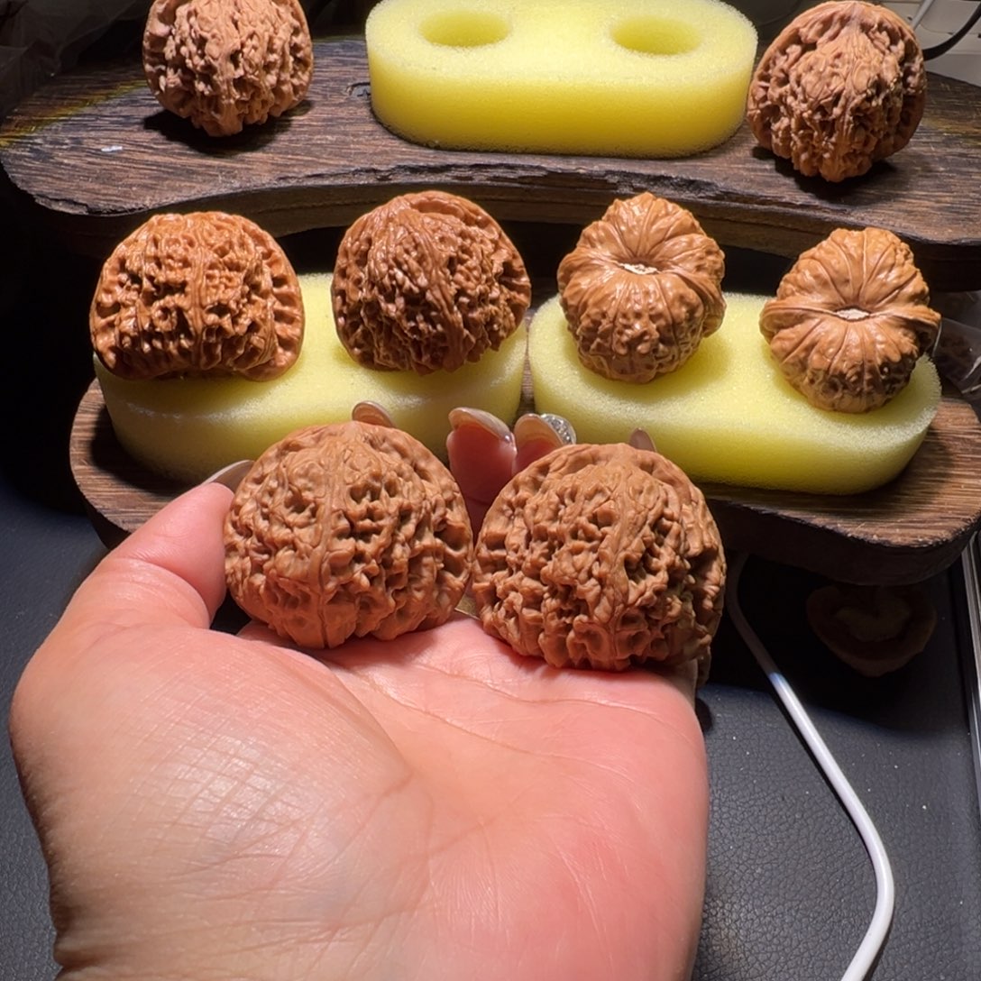 A***）吊坠文玩核桃南疆石43