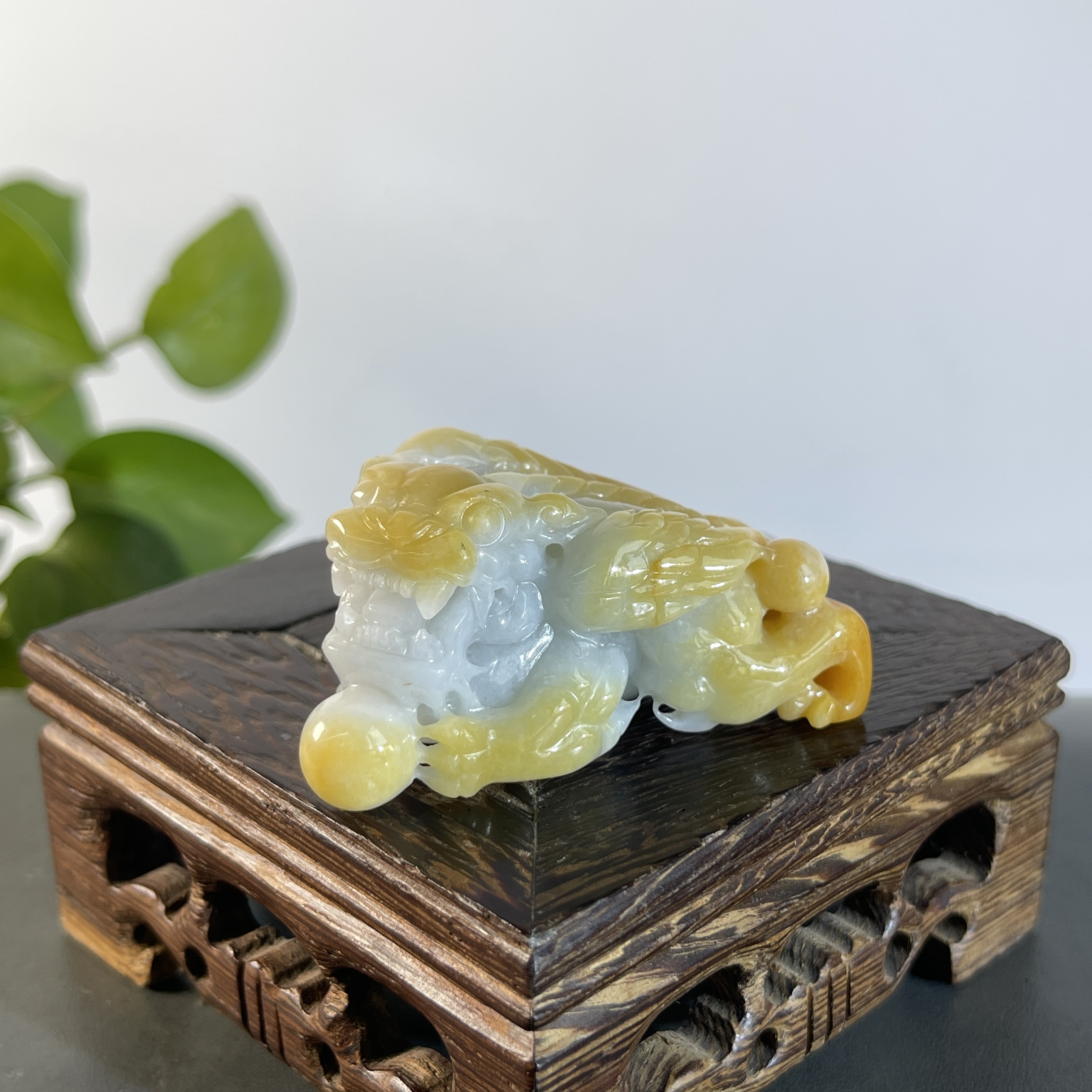 JSB28-57 天然缅甸A货翡翠 貔貅