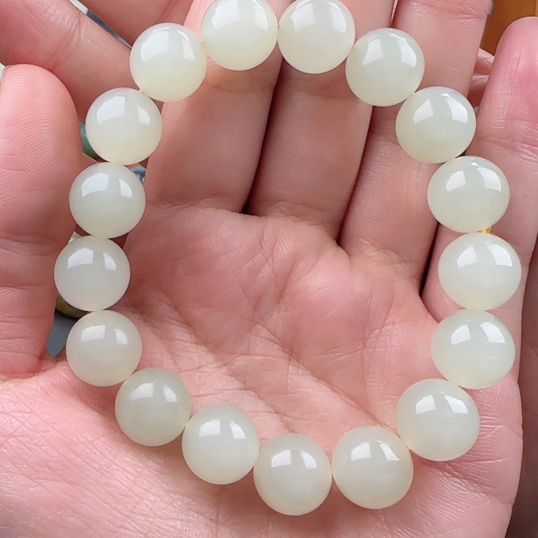 和田玉手链未镶嵌