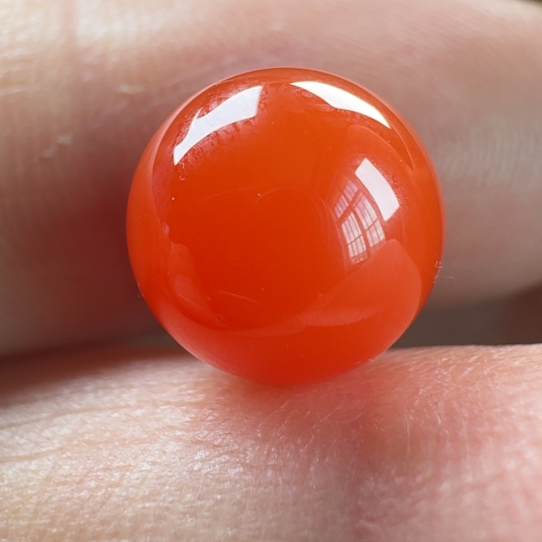 南红玛瑙未镶嵌圆珠9.3
