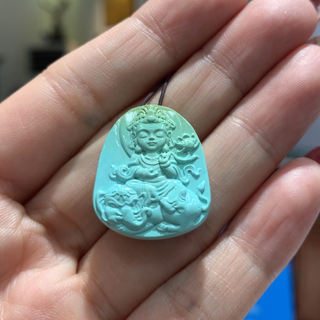 绿松石吊坠未镶嵌