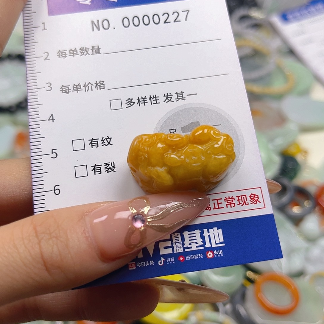 翡翠未镶嵌颈饰hhh