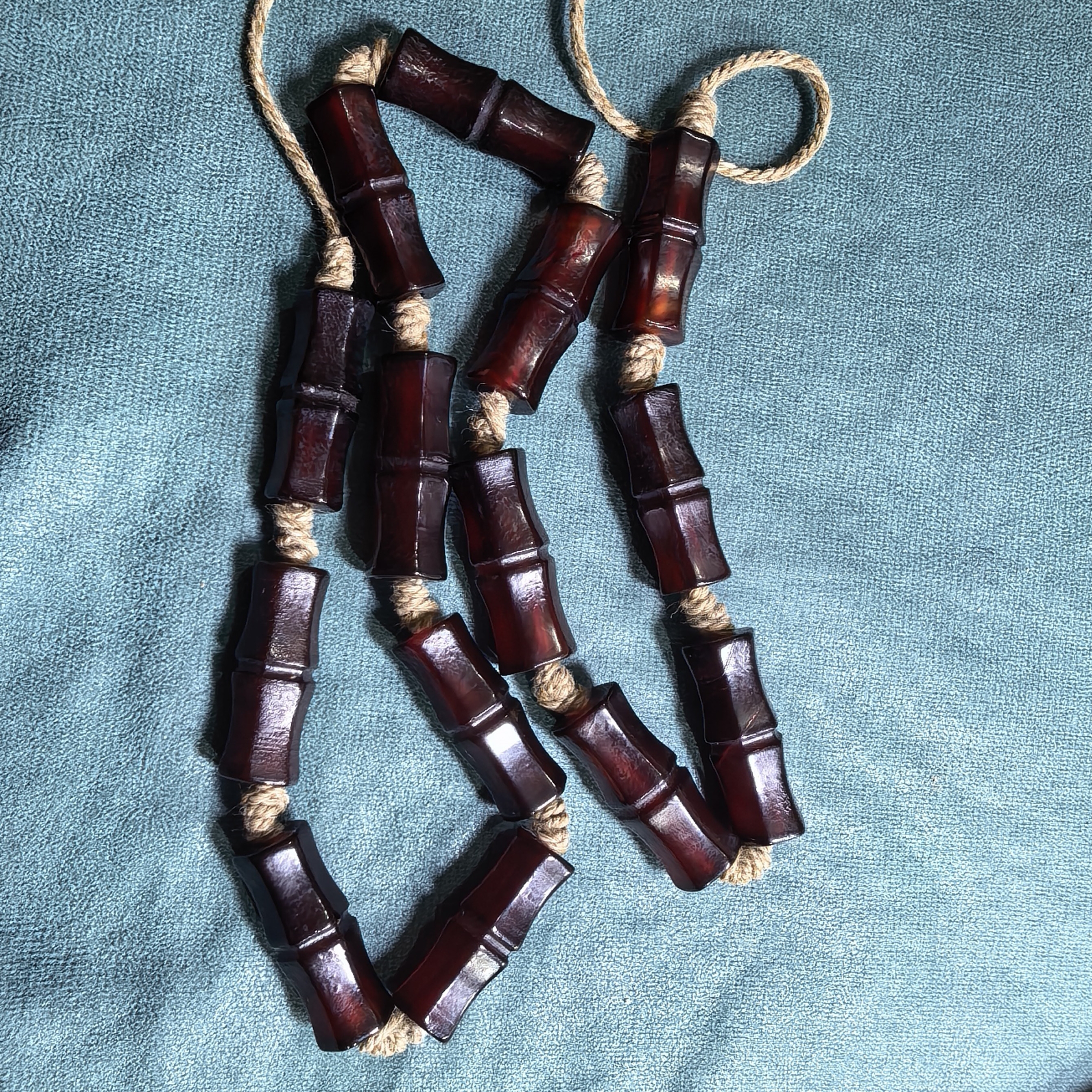 回流玛瑙珠串14颗