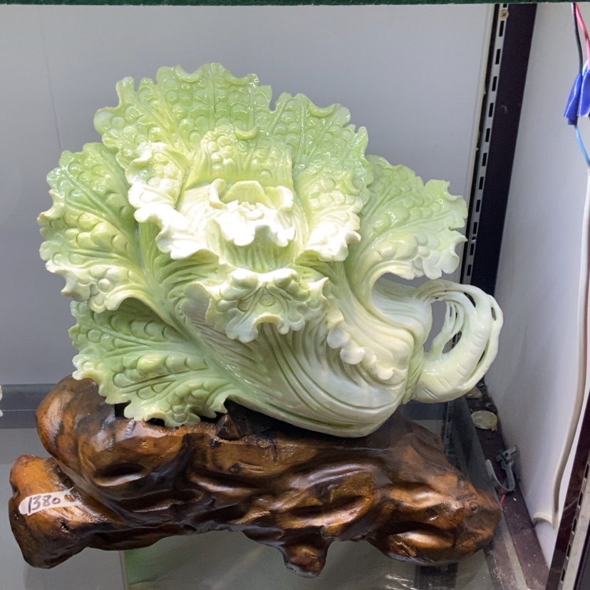 【闪购商品】未镶嵌蛇纹石玉（覆膜）珠宝奇石