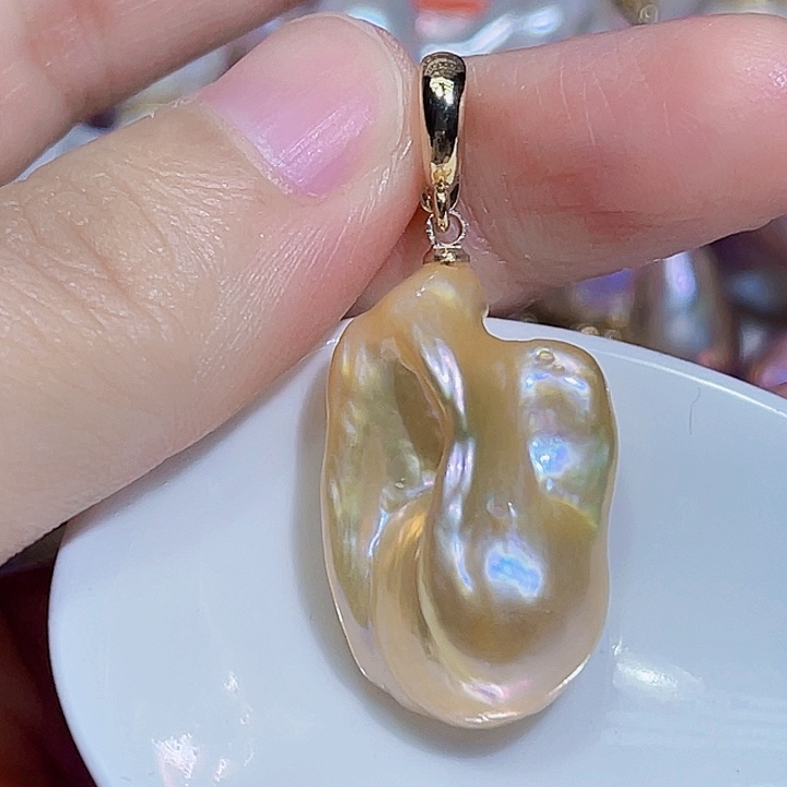 淡水珍珠未镶嵌颈饰