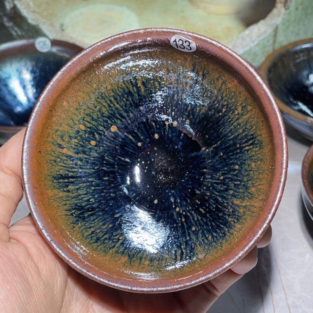 茶盏龙窑柴烧建盏133
