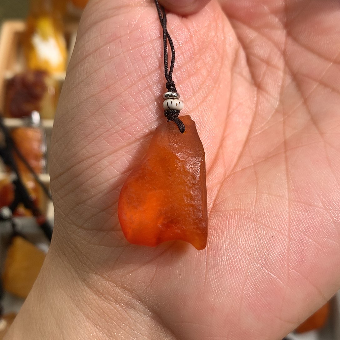 蜜蜡裸石未镶嵌你