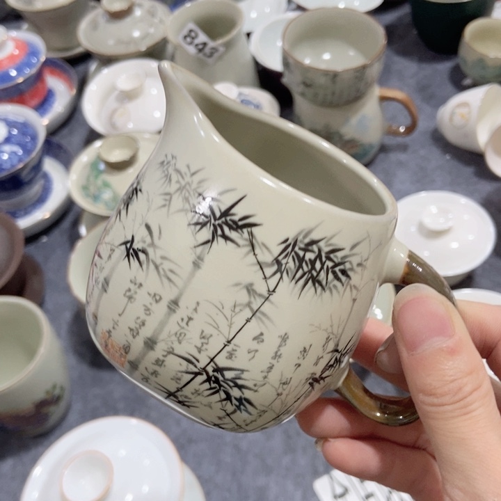 茶具微瑕，介意勿拍