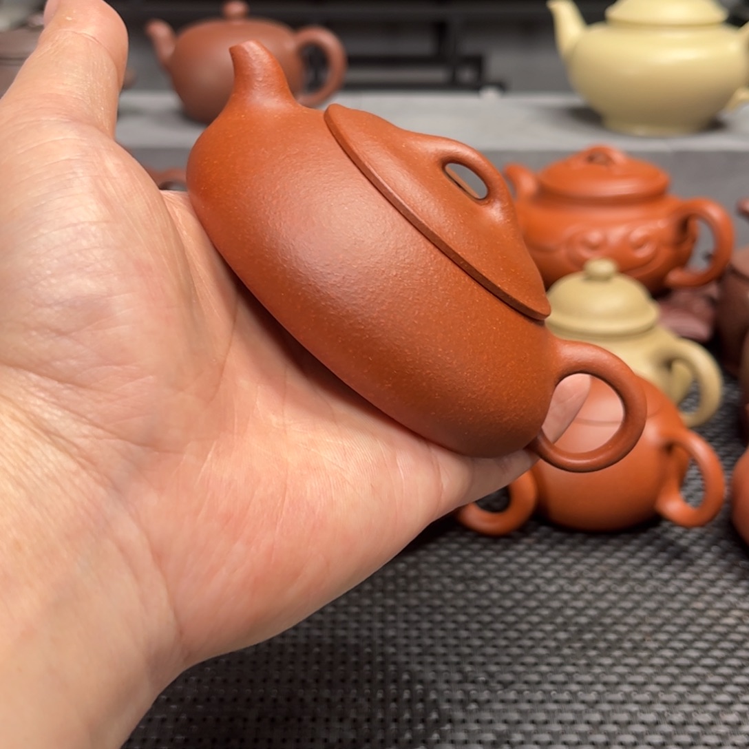 紫砂茶壶西*紫砂紫砂红降坡