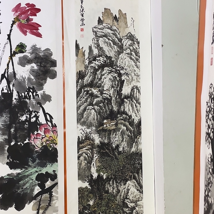 国画张圣敏先生纯手绘作品