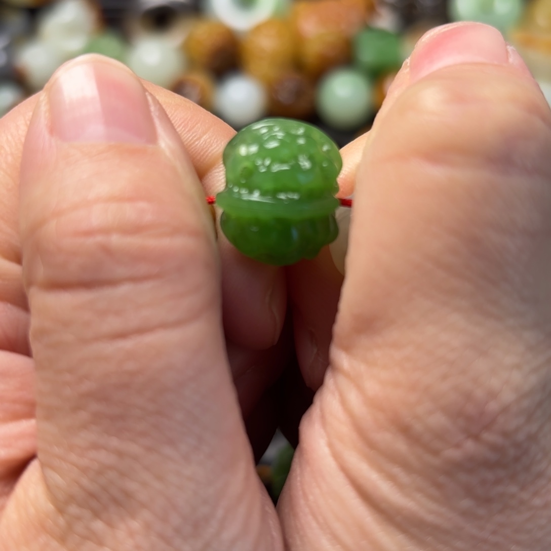 和田玉颈饰未镶嵌荇*