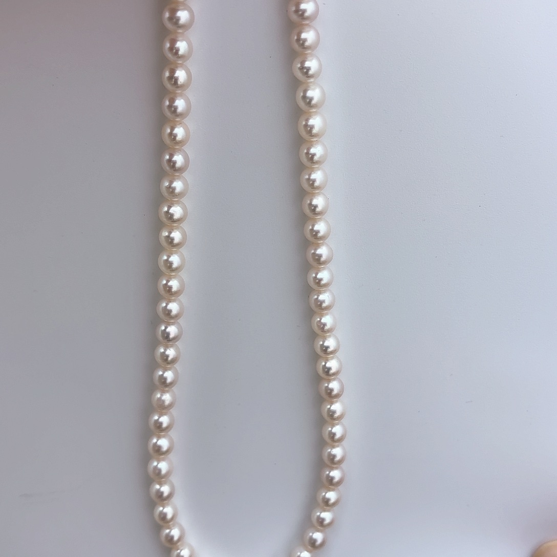 淡水珍珠项链银S925镶嵌郑****）