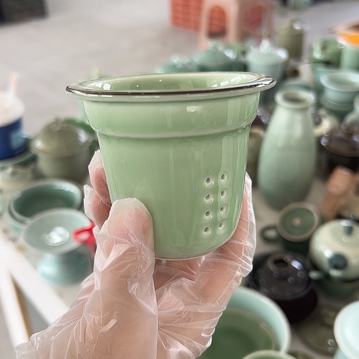 小米茶器龙泉青瓷